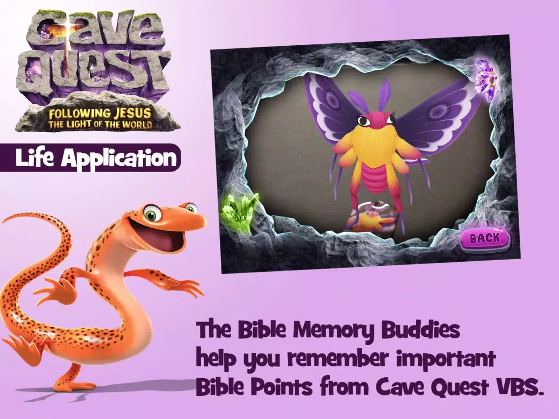 Cave Quest Bible Buddies iPad  স্ক্রিনশট