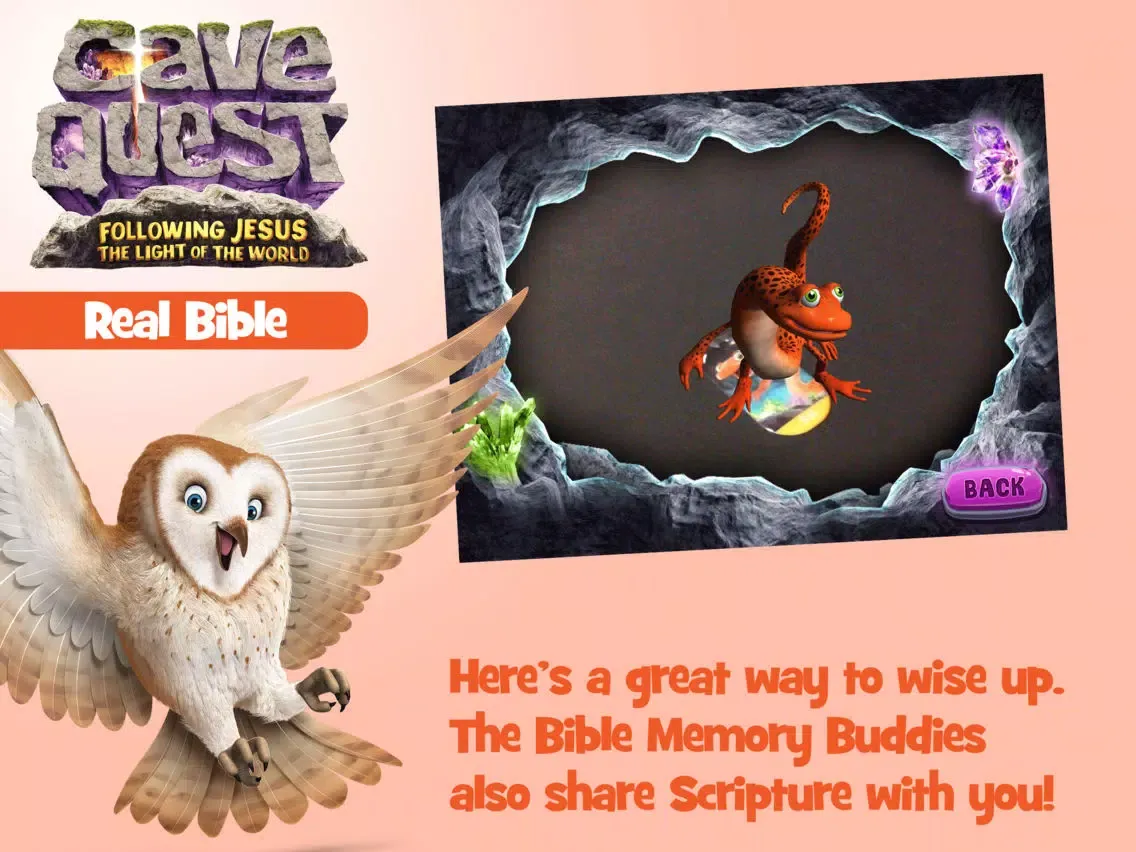 Cave Quest Bible Buddies iPad  স্ক্রিনশট