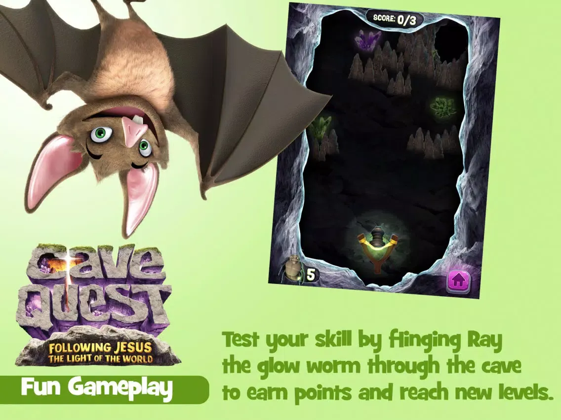 Cave Quest Bible Buddies iPad  স্ক্রিনশট