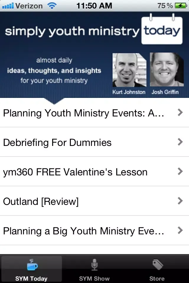 Simply Youth Ministry スクリーンショット