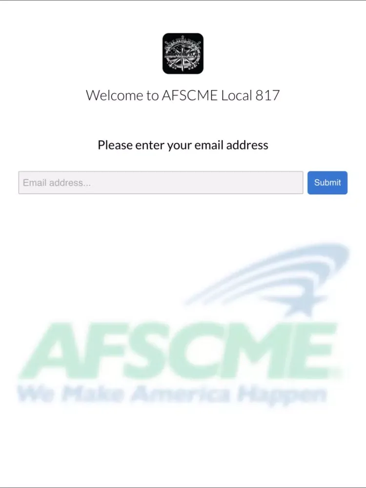 Capturas de pantalla de AFSCME Local 817 iPad 