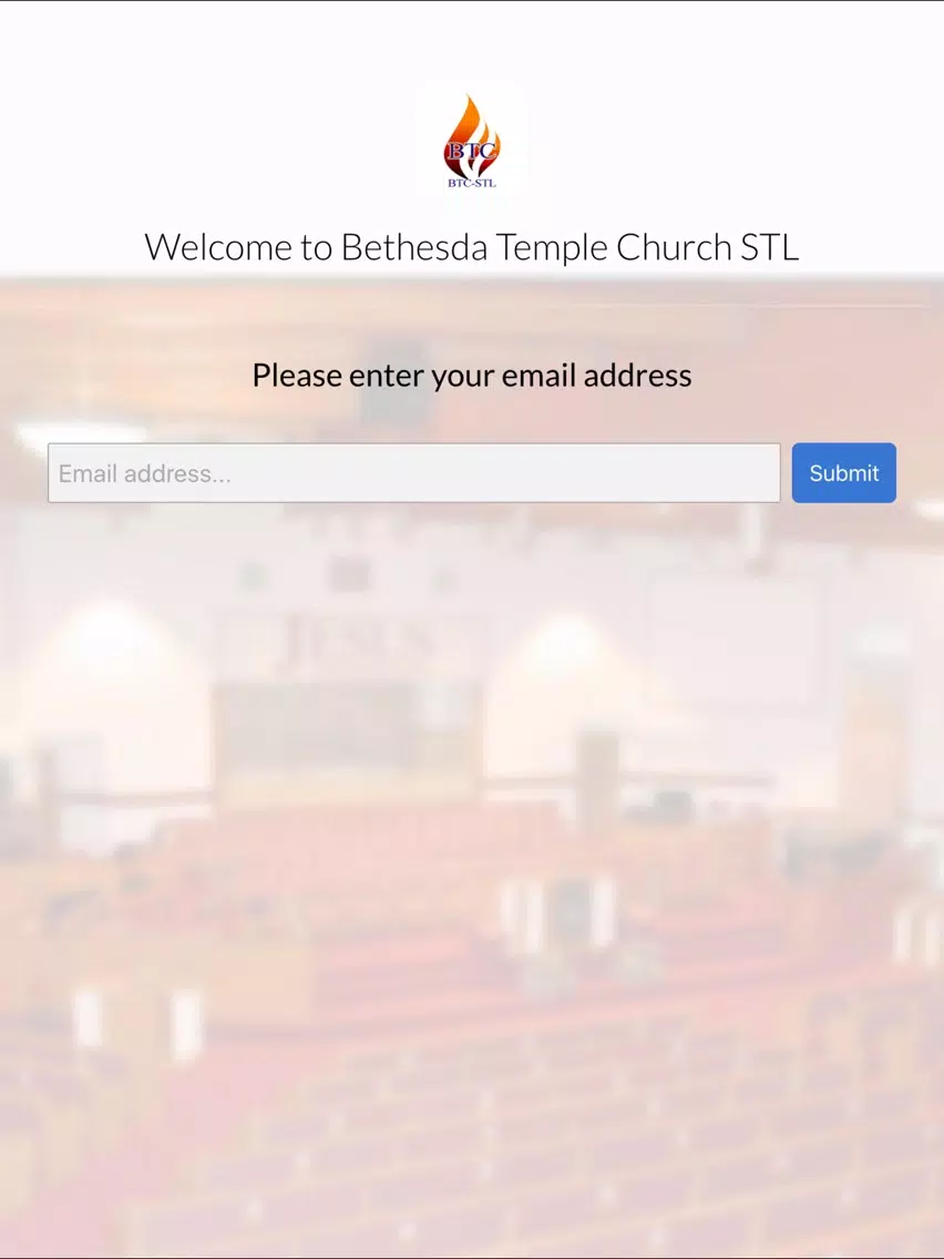 Capturas de pantalla de Bethesda Temple Church STL iPad 
