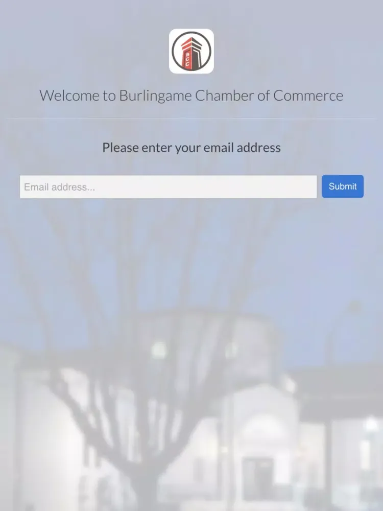 Capturas de pantalla de Burlingame Chamber of Commerce iPad 