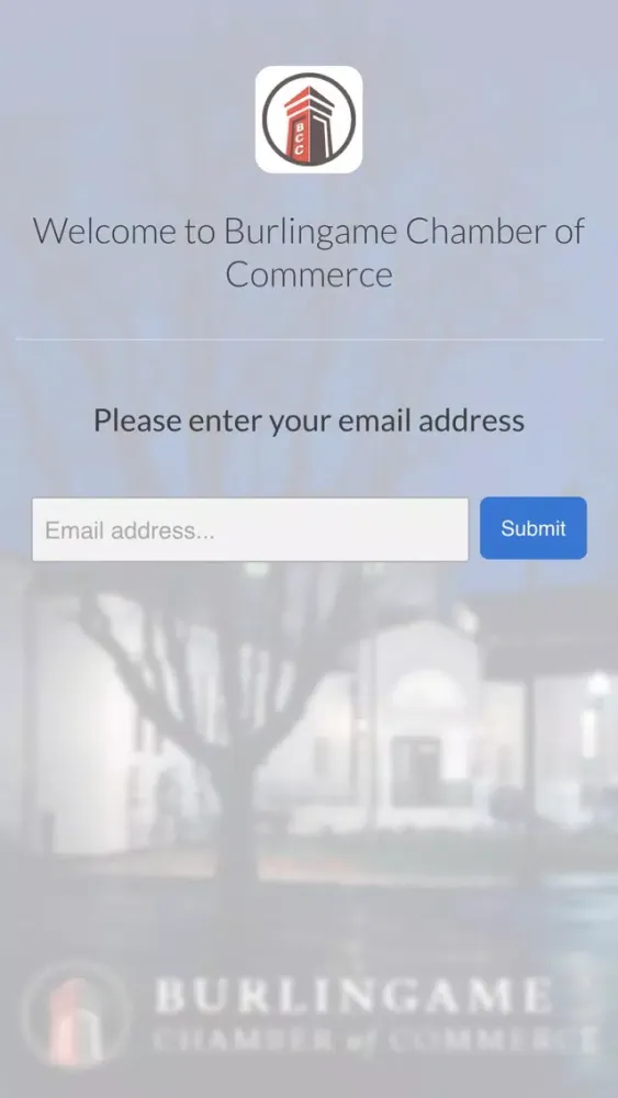 Capturas de pantalla de Burlingame Chamber of Commerce
