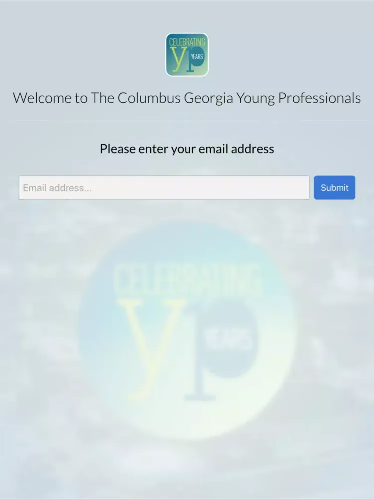 Ảnh chụp màn hình của Columbus GA Young Prof iPad 