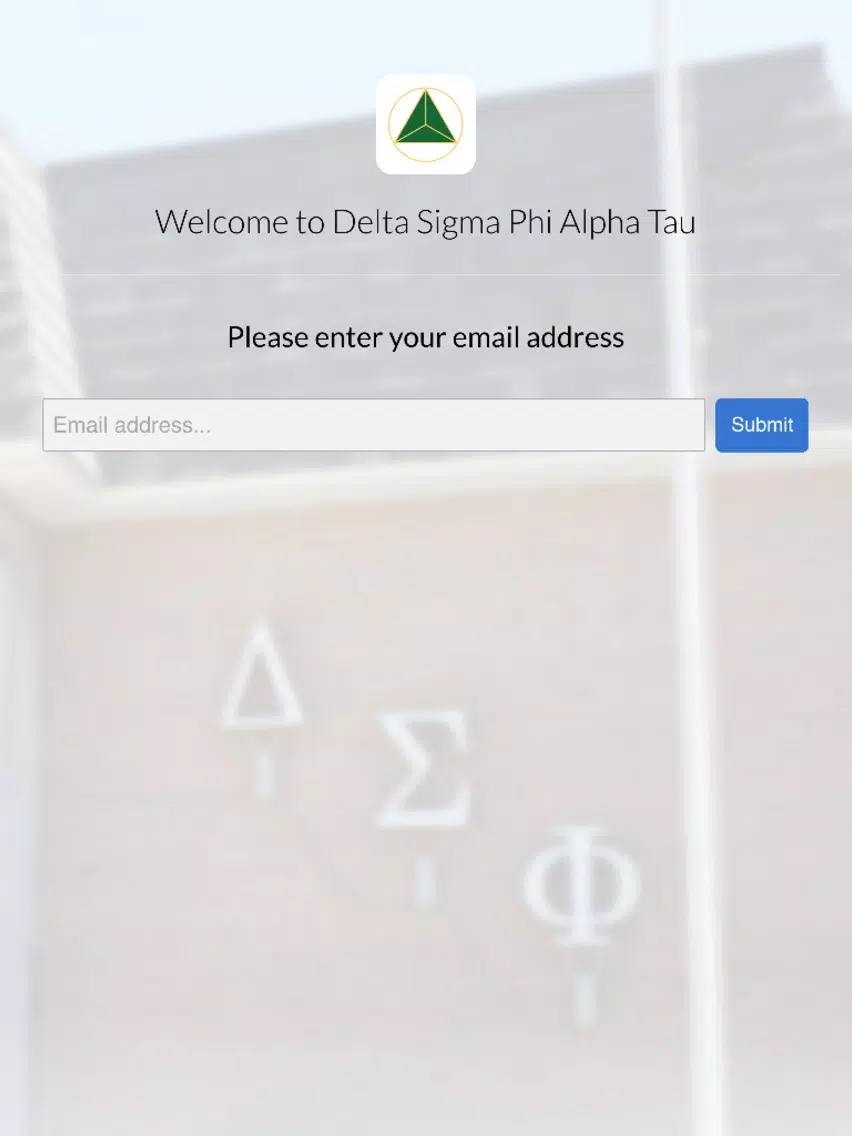 Delta Sigma Phi - Alpha Tau iPad 应用截图