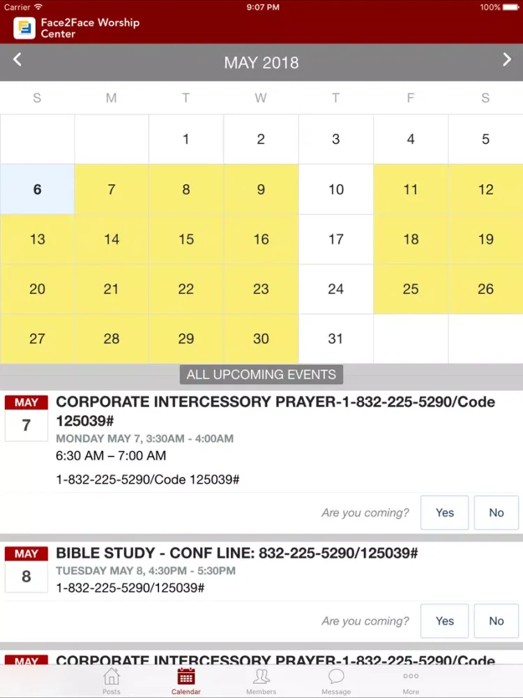 Zrzuty ekranu F2FWC iPad