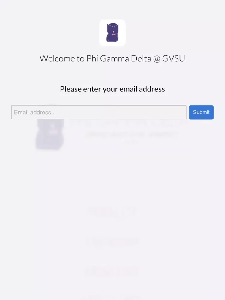 Phi Gamma Delta @ GVSU iPad 应用截图