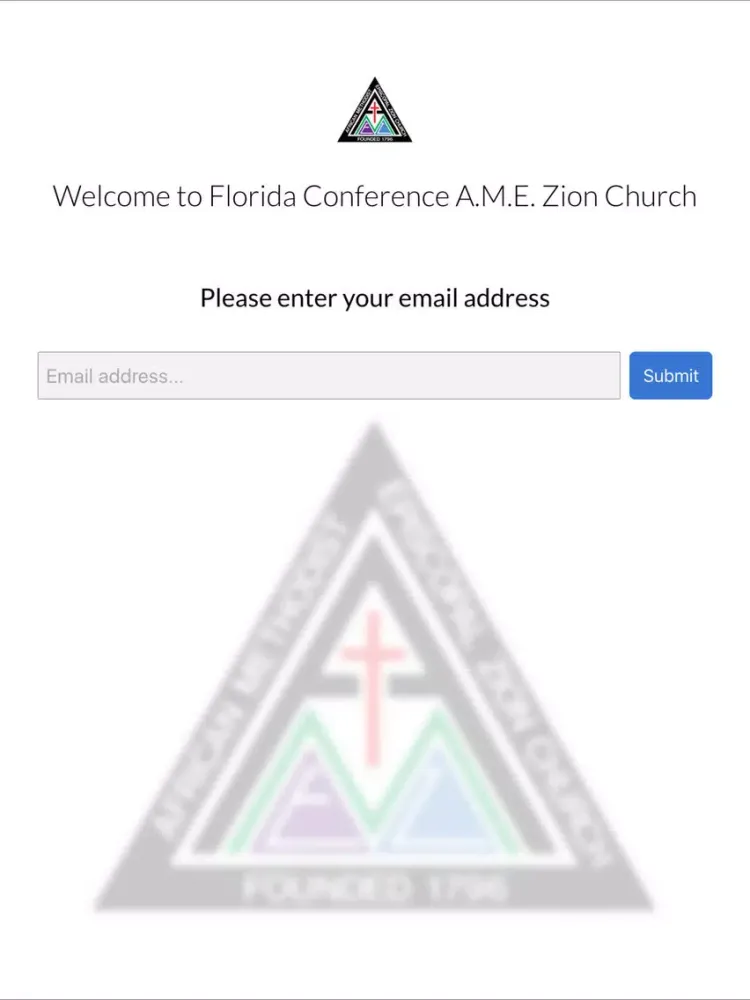 Florida Conference A.M.E. Zion Church iPad  Screenshots