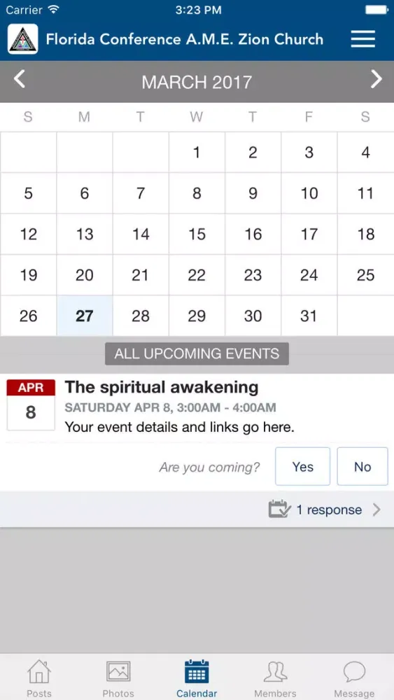 Florida Conference A.M.E. Zion Church Screenshots