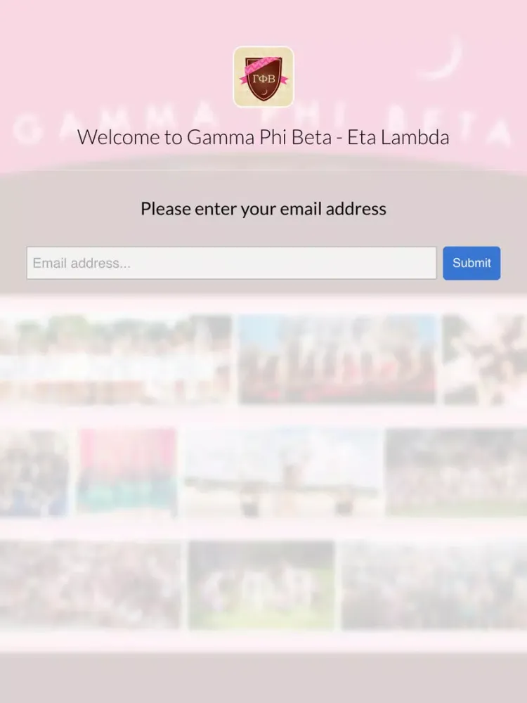 Gamma Phi Beta - Eta Lambda iPad  Screenshots