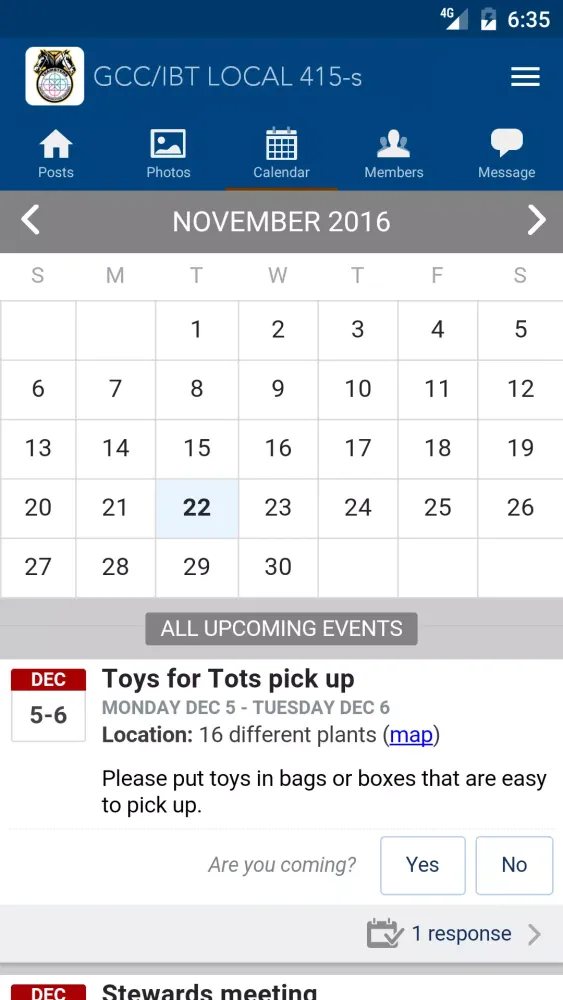 GCC/IBT LOCAL 415-s Screenshots