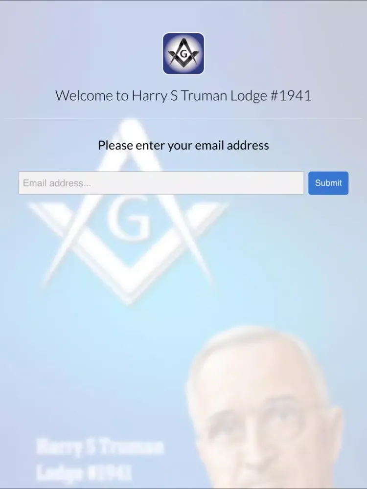 Harry S. Truman Lodge #1941 iPad 应用截图