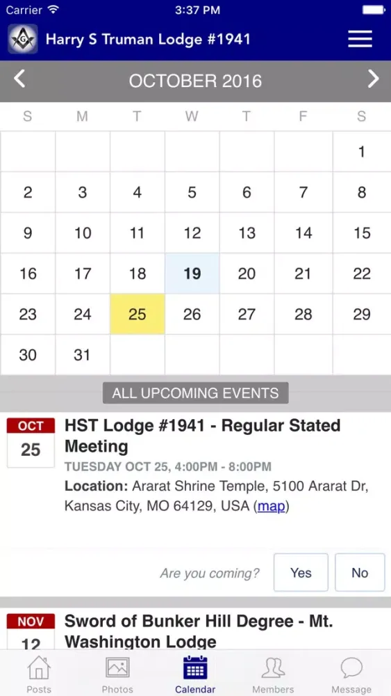 Harry S. Truman Lodge #1941应用截图