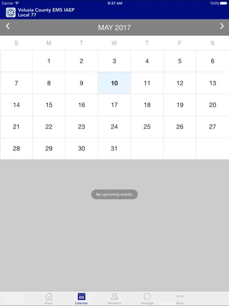 IAEP Local 77 iPad  스크린샷