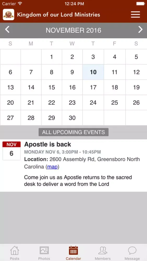 Kingdom of our Lord Ministries Greensboro & Wilson Screenshots