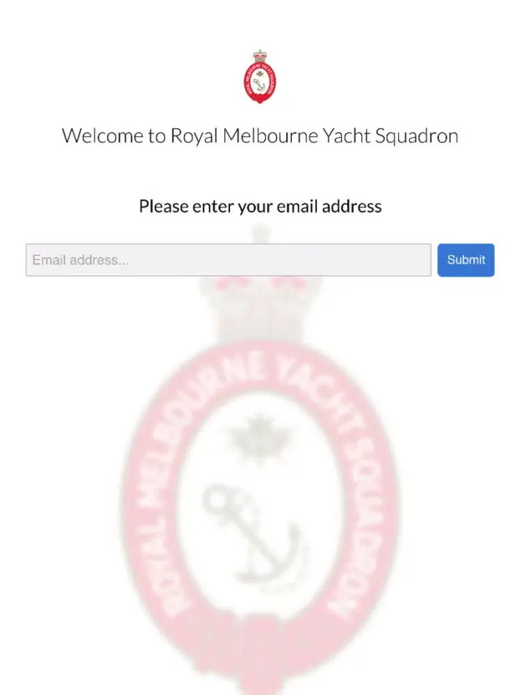 Royal Melbourne Yacht Squadron iPad  スクリーンショット
