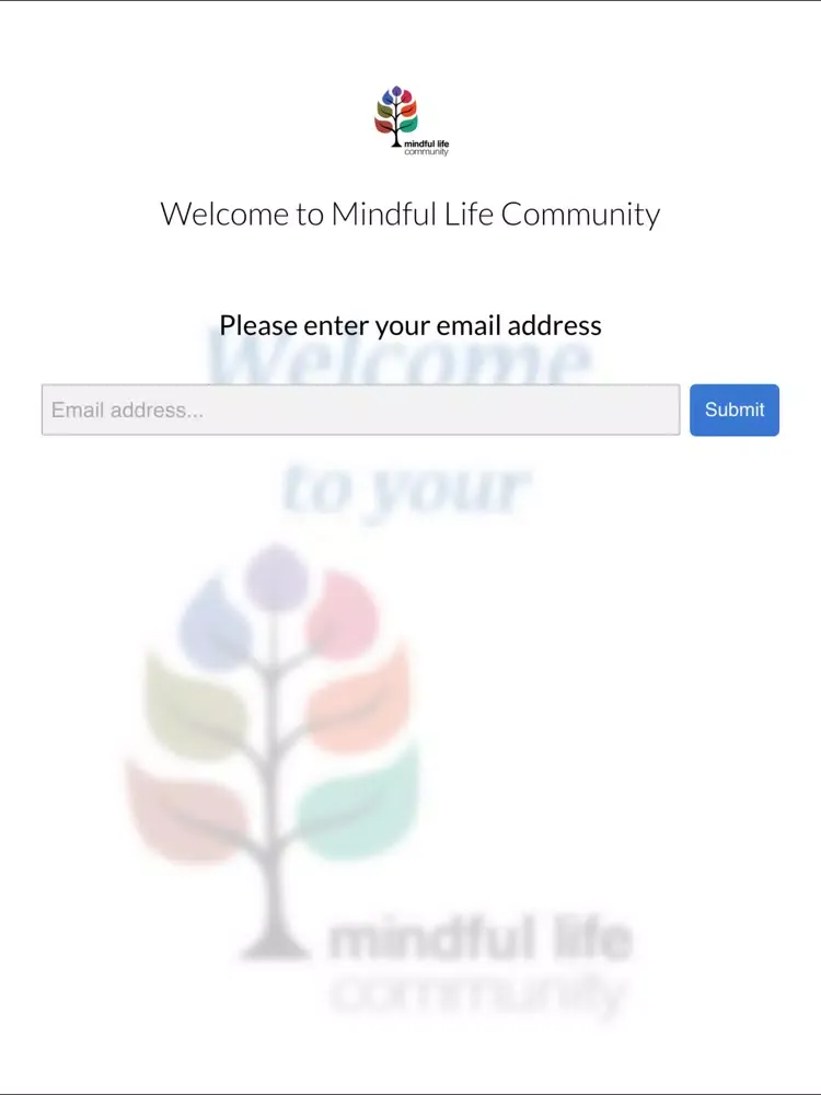 تصاویر Mindful Life Community iPad 
