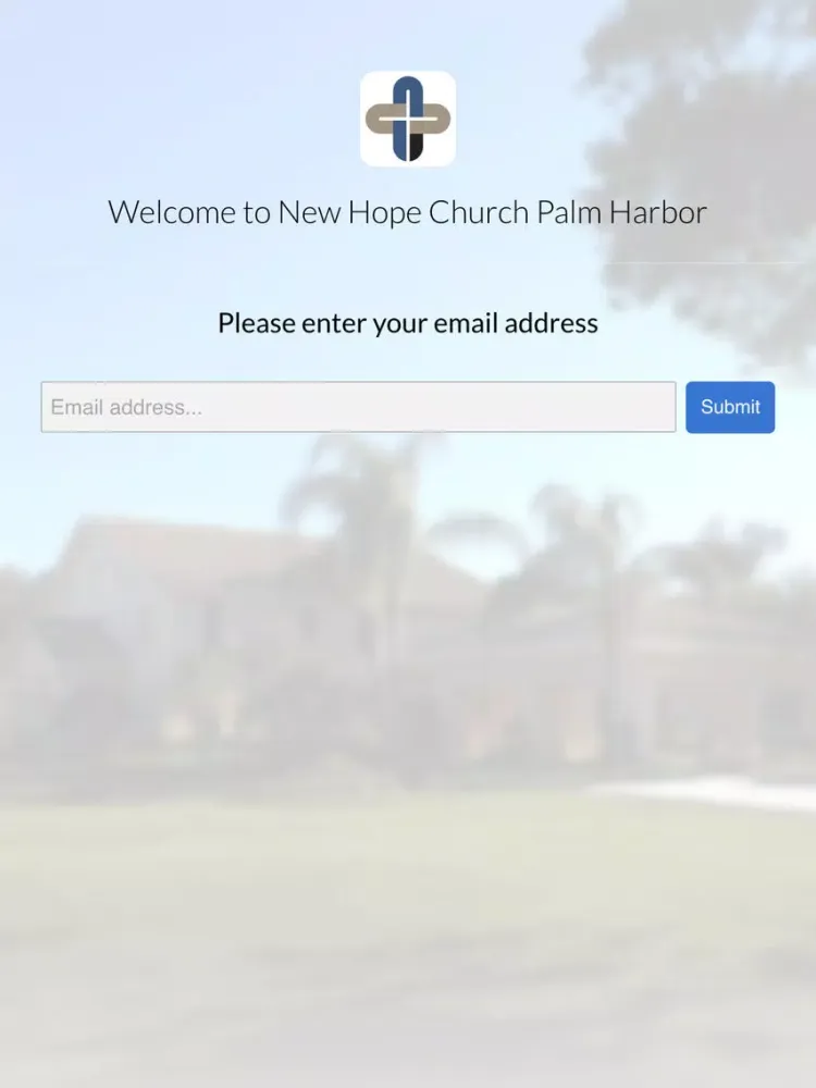 Capturas de tela do New Hope Church Palm Harbor iPad 