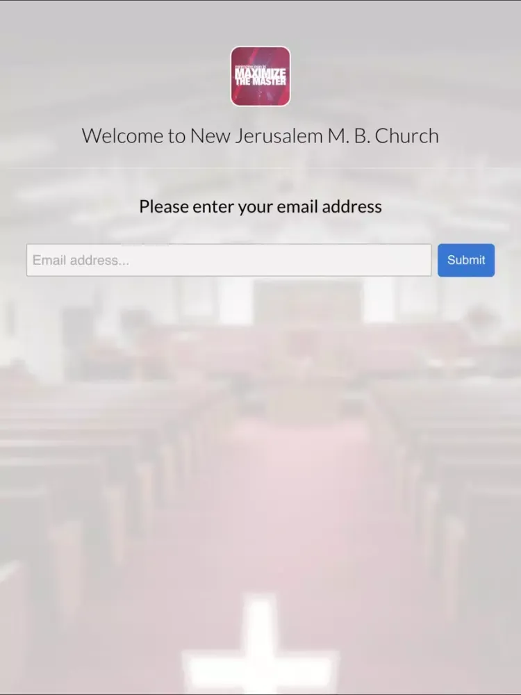 New Jerusalem M. B. Church iPad  سکرین شاٹس