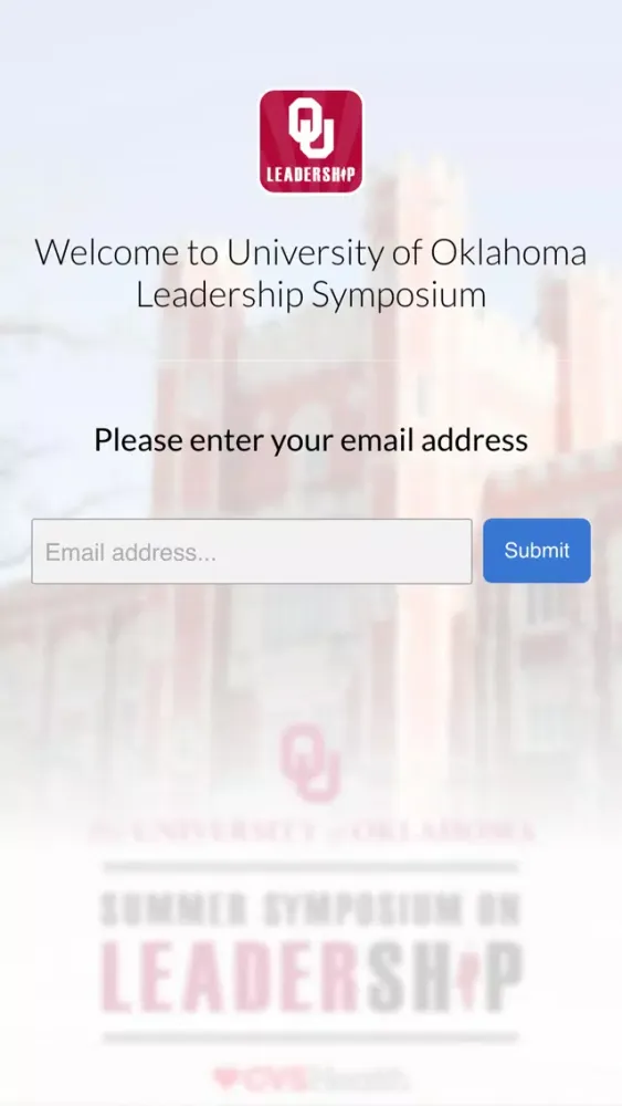 Screenshot di University of Oklahoma Leadership Symposium