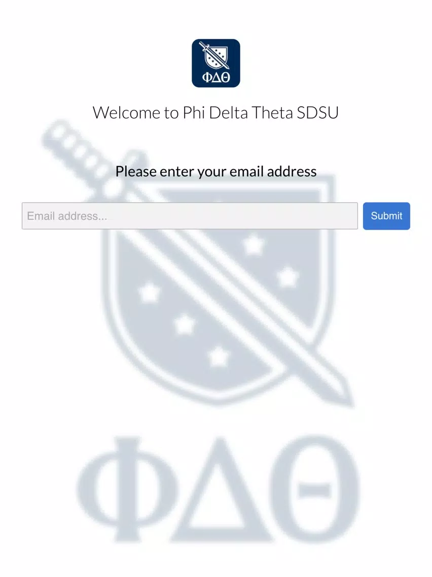 Tangkapan skrin Phi Delta Theta SDSU iPad 