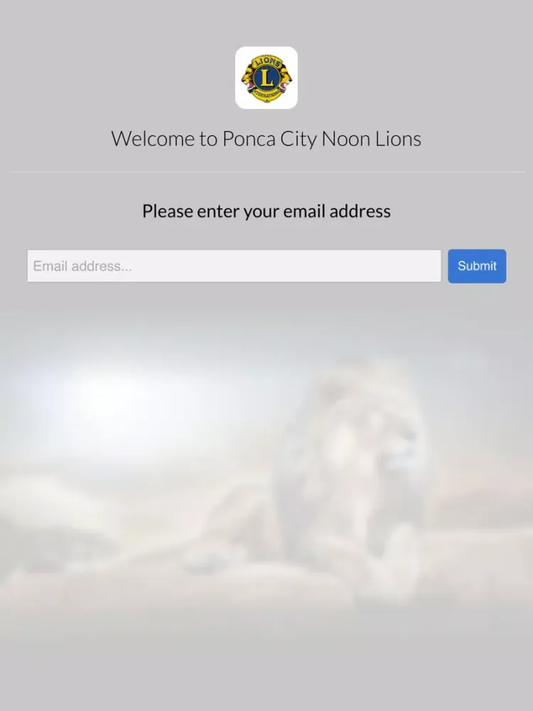 Скриншоты Ponca City Noon Lions iPad 