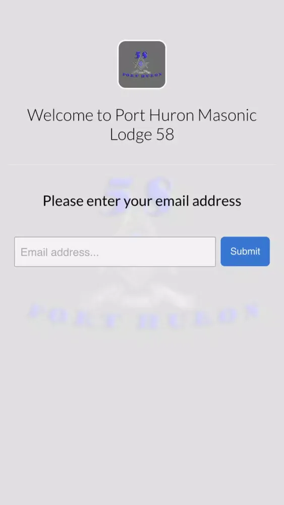 Screenshot di Port Huron Masonic Lodge 58