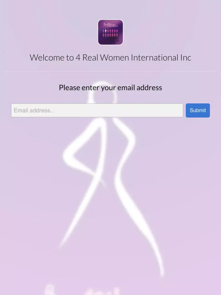 Ảnh chụp màn hình của 4 Real Women International Inc iPad 