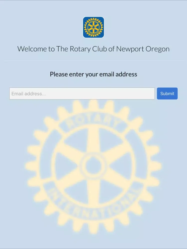 Скриншоты The Rotary Club of Newport Oregon iPad 