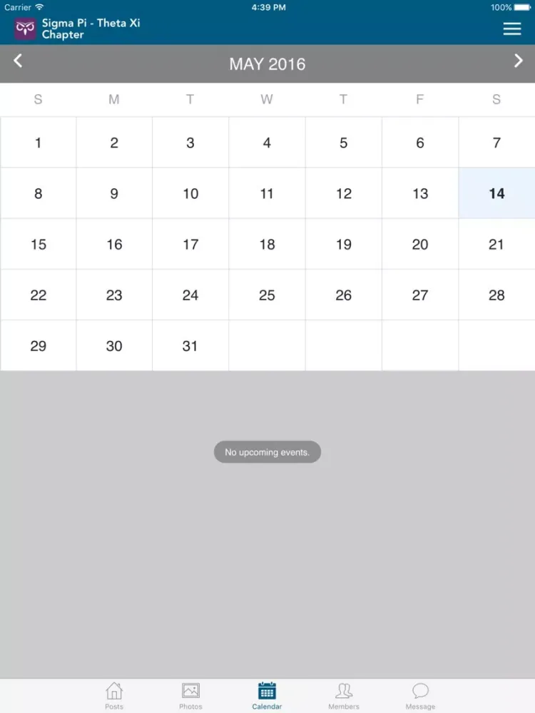 Sigma Pi - Theta Xi Chapter iPad 应用截图