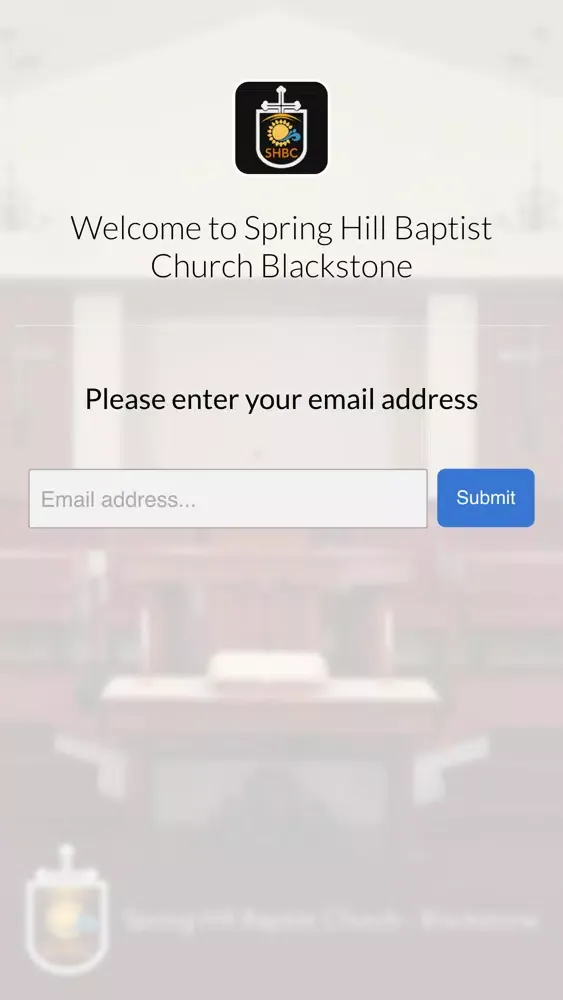 Ảnh chụp màn hình của Spring Hill Baptist Church Blackstone