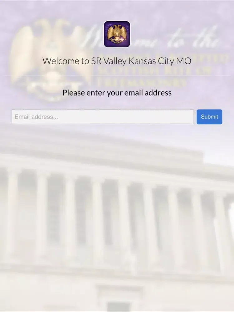 Capturas de tela do Kansas City Scottish Rite iPad 