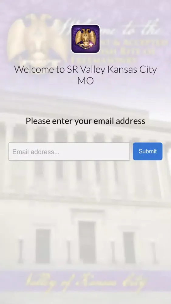 Capturas de tela do Kansas City Scottish Rite
