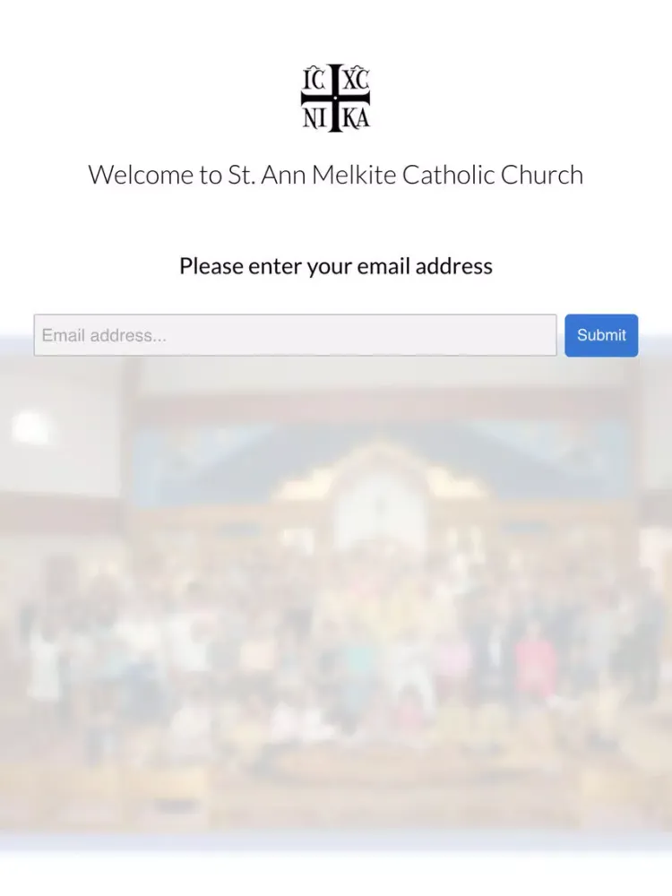 Capturas de pantalla de St. Ann Melkite Catholic Church iPad 