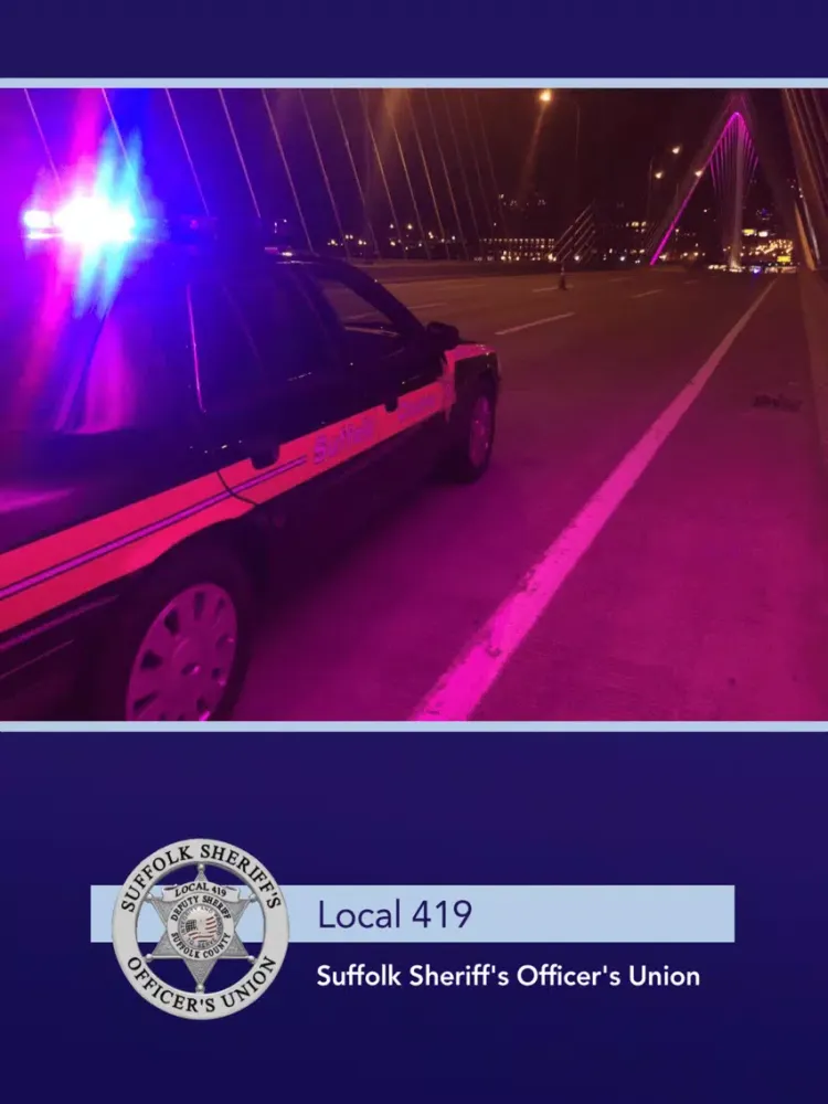 ภาพหน้าจอของ Suffolk County Officer's Union iPad 