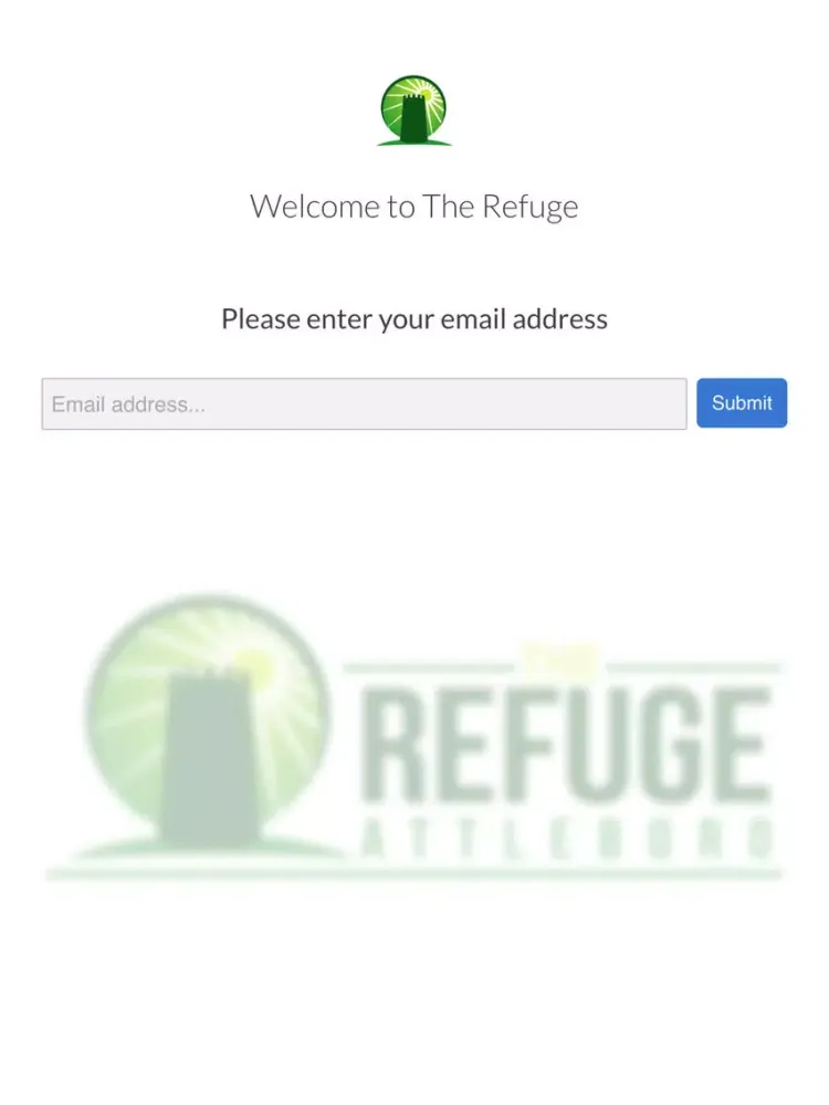 Tangkapan layar The Refuge Attleboro iPad 