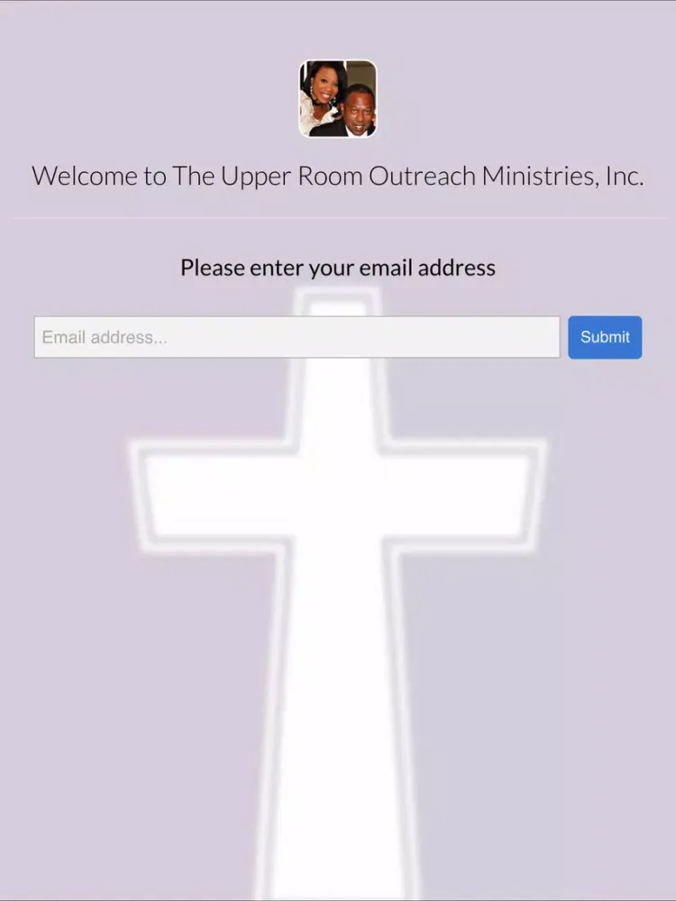Tangkapan skrin The Upper Room Outreach Ministries, Inc. iPad 