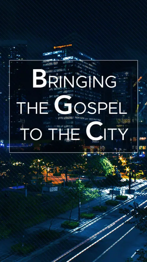 Ảnh chụp màn hình của Bringing the Gospel to the City