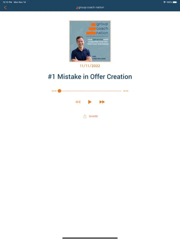 Скриншоты Group Coach Nation iPad 