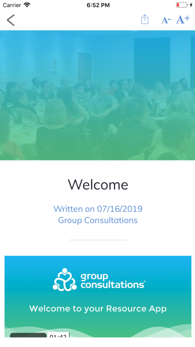 Group Consultations স্ক্রিনশট