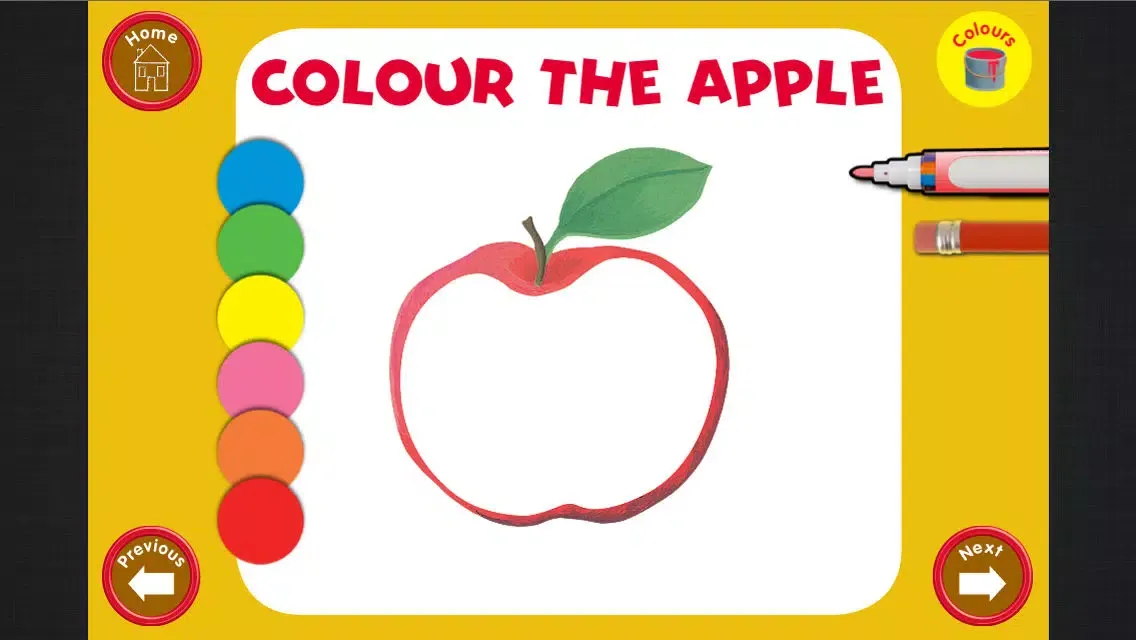 Capturas de tela do Learn English with Little Brown Bear : a kids app with educational games, songs and activities to learn first English words.