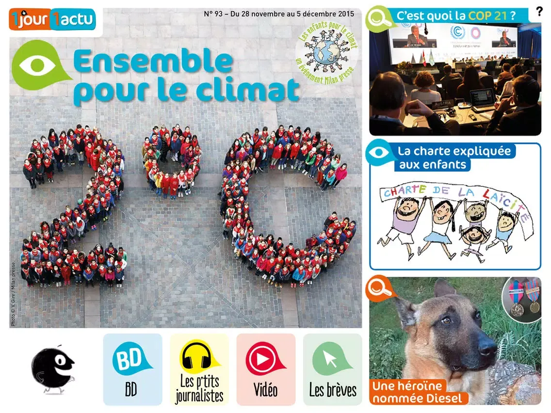 ภาพหน้าจอของ 1jour1actu, l’hebdo interactif iPad 