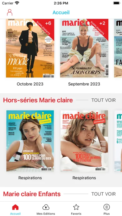 ภาพหน้าจอของ Marie Claire France