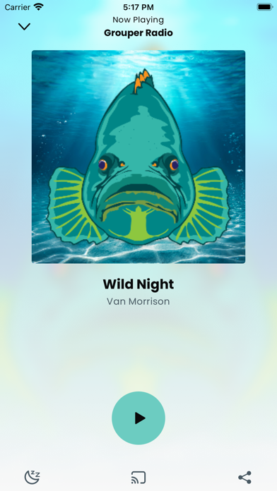 ภาพหน้าจอของ Grouper Radio