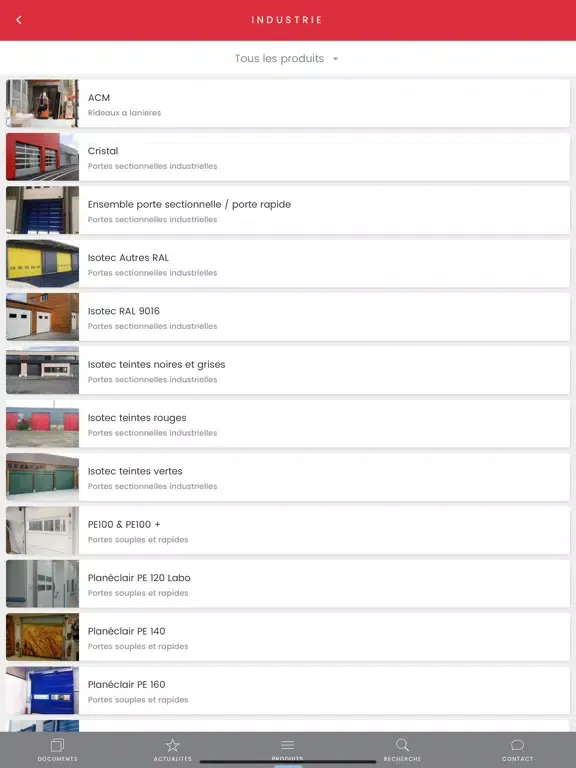 Capturas de tela do Groupe Safir iPad 
