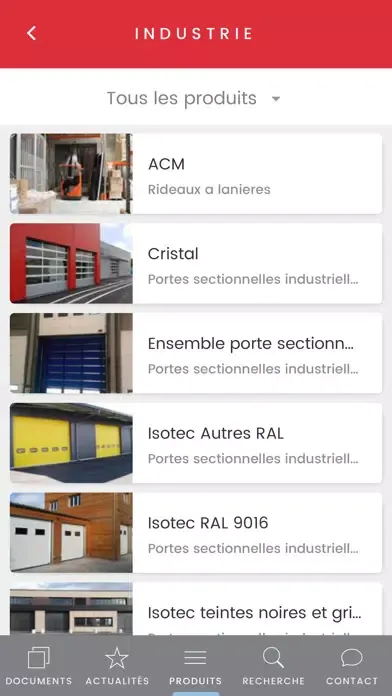 Capturas de tela do Groupe Safir