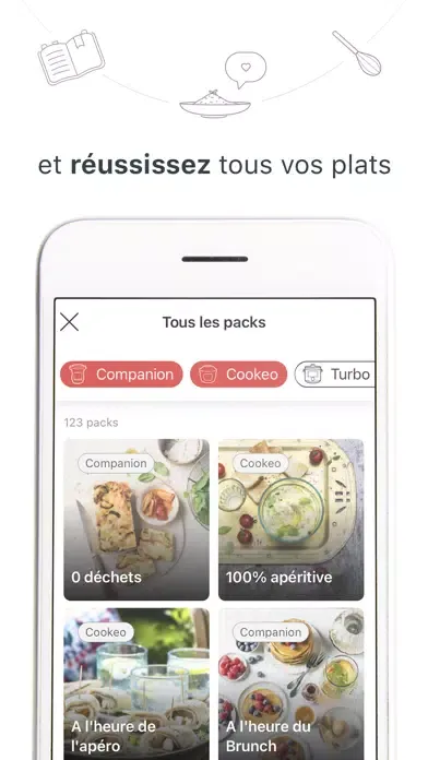 Ảnh chụp màn hình của Moulinex, recettes et plus…