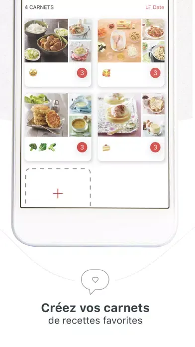Ảnh chụp màn hình của Moulinex, recettes et plus…