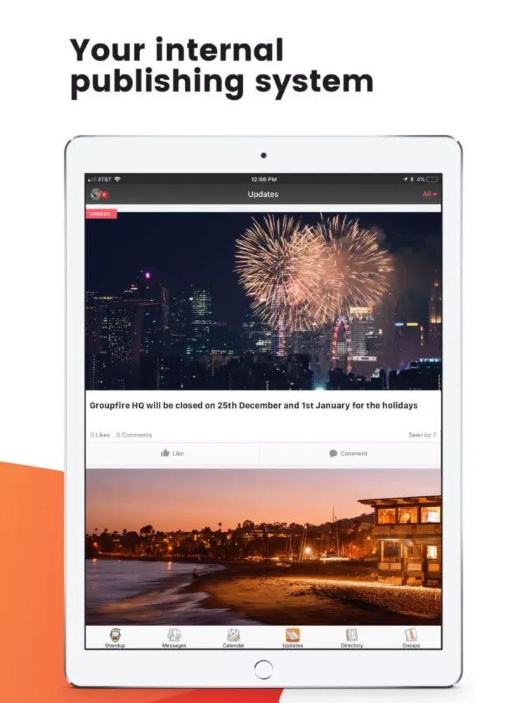 Скриншоты YPOCC iPad 